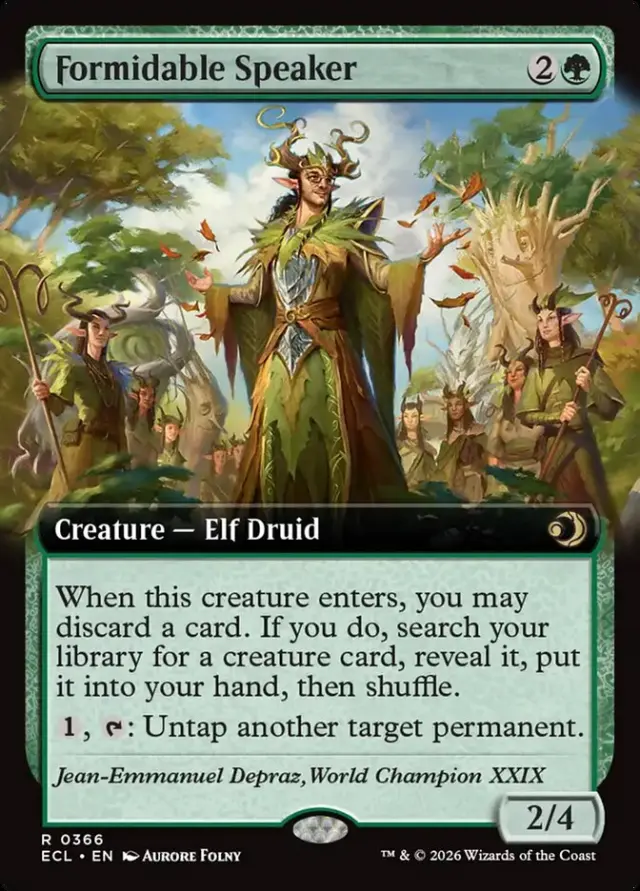 Magic Lorwyn Eclipsado - Formidable speaker