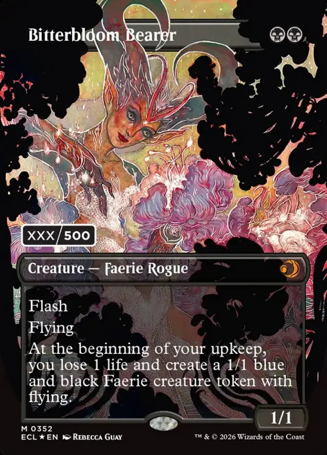 Magic Lorwyn Eclipsado - Bitterbloom Bearer