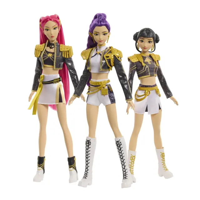 Línea Golden de Las guerreras k-pop