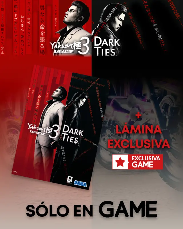 Yakuza Kiwami 3 & Dark Ties - reservas Game