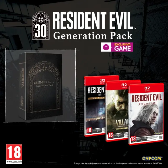 Revive los capítulos más recientes de la saga con este pack.