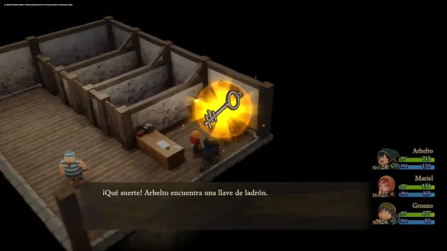 Llave de Ladrón en Dragon Quest VII Reimagined