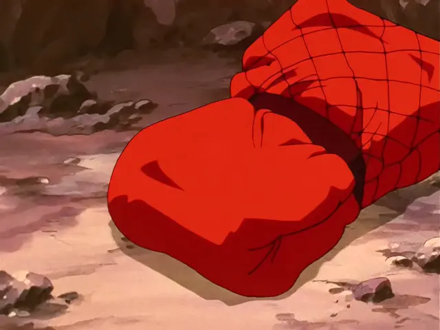 Pan intenta hacer razonar a Goku convertido en Ohzaru dorado