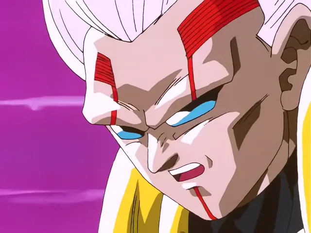 Goku inicia su transformación en Super Saiyan 4