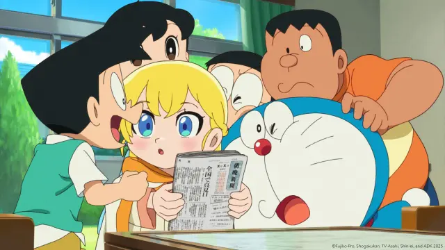 Imágenes de Doraemon: Aventuras en el mundo del arte