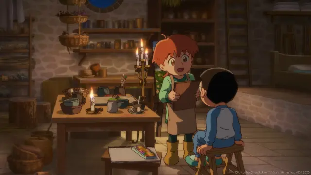 Imágenes de Doraemon: Aventuras en el mundo del arte