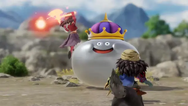 Dragon Quest VII Reimagined - Rey Limo Metálico
