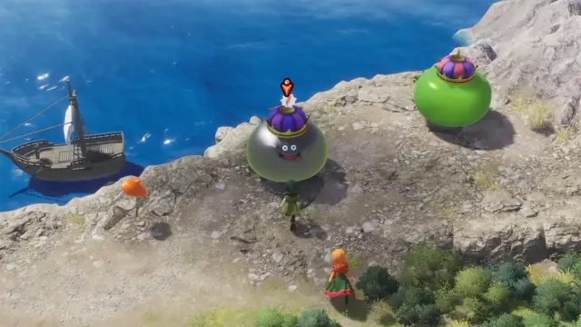 Dragon Quest VII Reimagined - Rey Limo Metálico