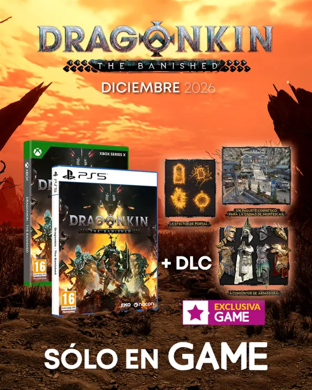 Reserva Dragonkin: The Banished en GAME en PS5 o Xbox y llévate un DLC exclusivo de regalo