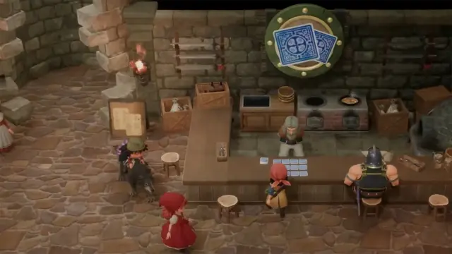 Dragon Quest VII Reimagined - Panel de la suerte