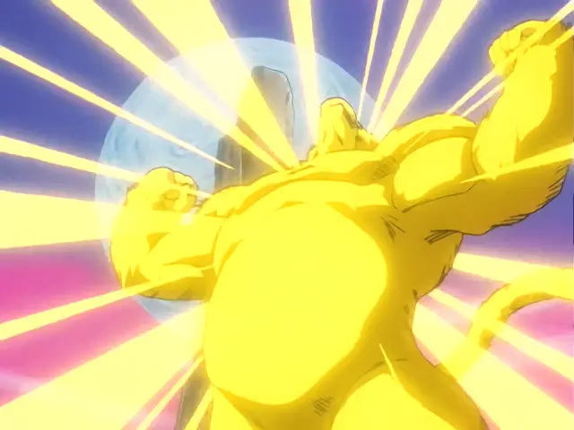El imponente Super Saiyan 4 del episodio 35 de Dragon Ball GT