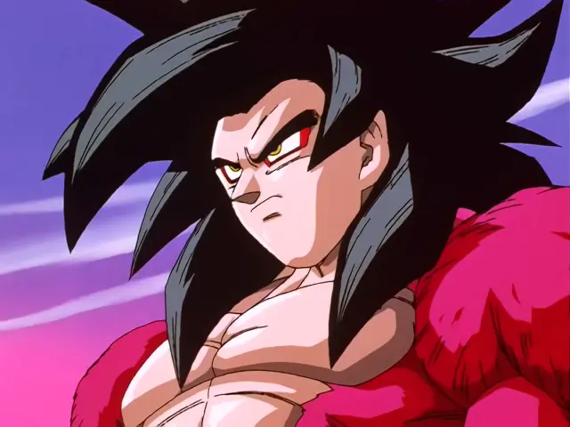 El imponente Super Saiyan 4 del episodio 35 de Dragon Ball GT