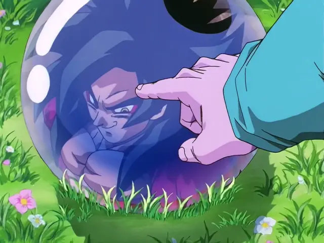 El imponente Super Saiyan 4 del episodio 35 de Dragon Ball GT