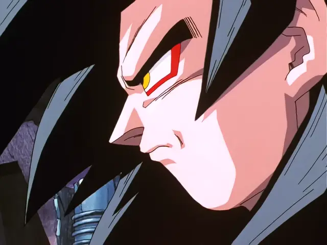 El imponente Super Saiyan 4 del episodio 35 de Dragon Ball GT