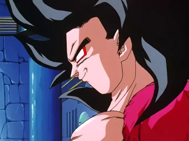 La brutal paliza que le propinó Goku Super Saiyan 4 a Vegeta Baby en Dragon Ball GT