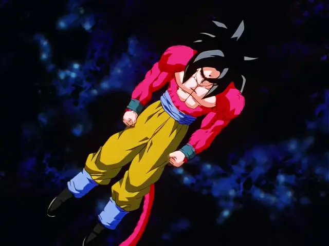 La brutal paliza que le propinó Goku Super Saiyan 4 a Vegeta Baby en Dragon Ball GT