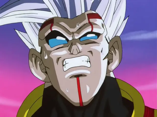 La brutal paliza que le propinó Goku Super Saiyan 4 a Vegeta Baby en Dragon Ball GT
