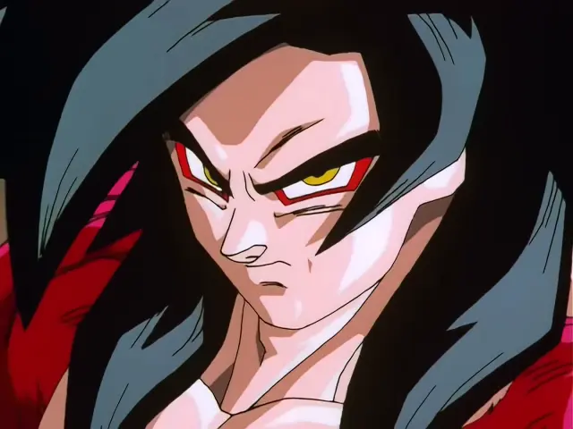 La brutal paliza que le propinó Goku Super Saiyan 4 a Vegeta Baby en Dragon Ball GT