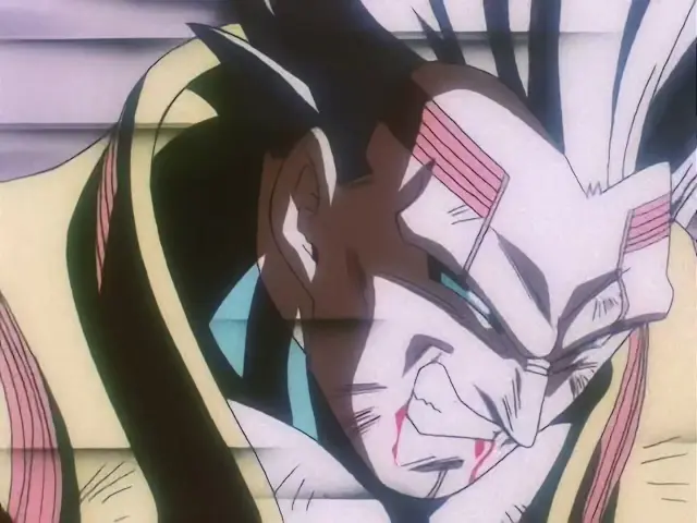 La brutal paliza que le propinó Goku Super Saiyan 4 a Vegeta Baby en Dragon Ball GT
