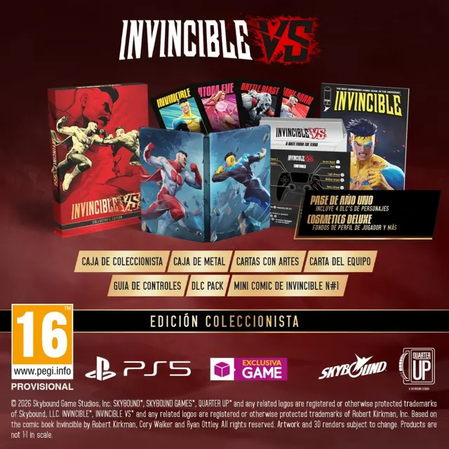 Reserva Invincible VS y su Edición Coleccionista exclusiva GAME