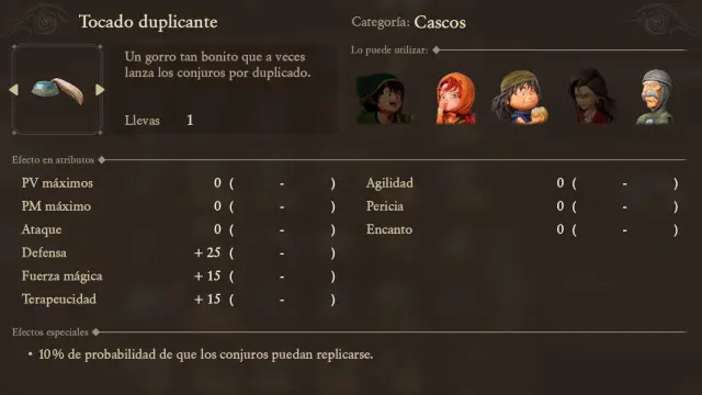 Tocado Duplicante - Dragon Quest VII Reimagined