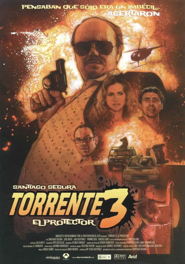Cartel de Torrente 3: El protector (2006)