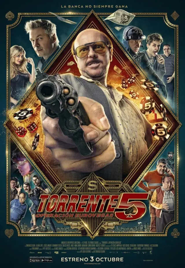 Cartel de Torrente 5: Operación Eurovegas (2014)