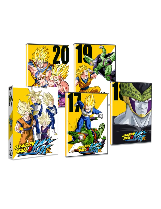 Dragon Ball Z Kai Box 5 en DVD