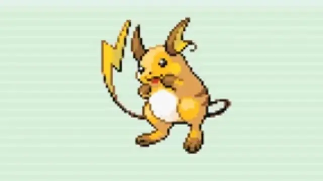 Raichu en Pokémon Rojo Fuego y Verde Hoja