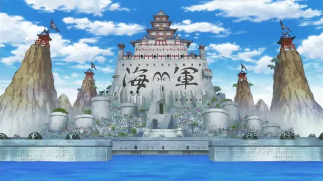 Marineford en el anime de One Piece