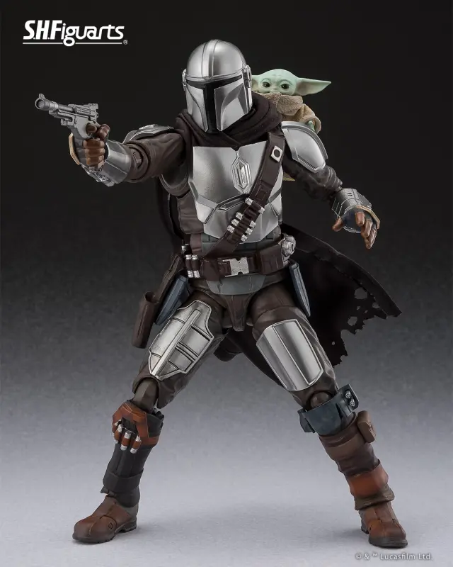 La impresionante SH Figuarts de The Mandalorian and Grogu