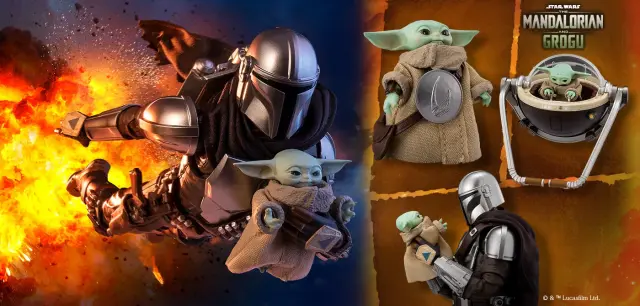 La impresionante SH Figuarts de The Mandalorian and Grogu