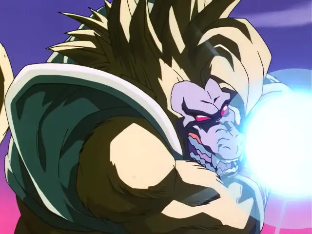 El doble KO de Goku Super Saiyan 4 y Ohzaru Baby en Dragon Ball GT
