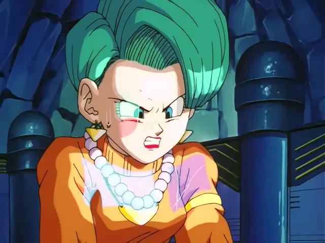 Bulma reanima a Ohzaru Baby con un extra de ondas brut