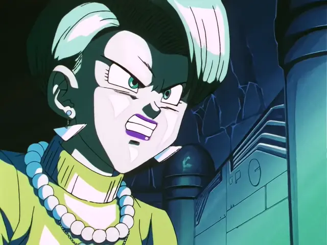 Bulma reanima a Ohzaru Baby con un extra de ondas brut