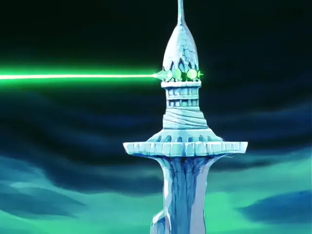 Bulma reanima a Ohzaru Baby con un extra de ondas brut