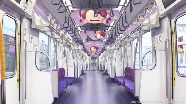 Japón celebra el lanzamiento de Pokopia personalizando una línea de metro con una gran cantidad de detalles molones inspirados en Ditto