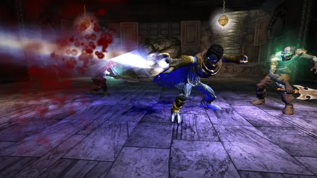Raziel saciando el hambre de la Segadora
