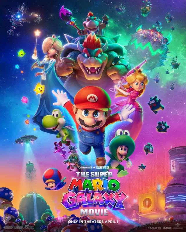 Póster de Super Mario Galaxy: La película