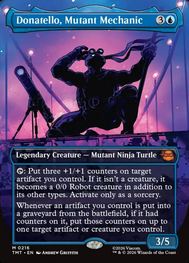 Magic Tortugas Ninja - Donatello Mutant Mechanic