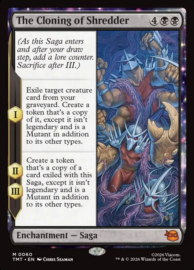 Magic Tortugas Ninja - The cloning of Shredder
