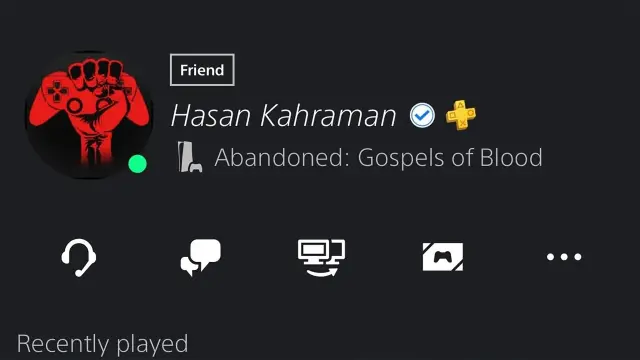 Hasan Kahraman juega a Abandoned: Gospels of Blood