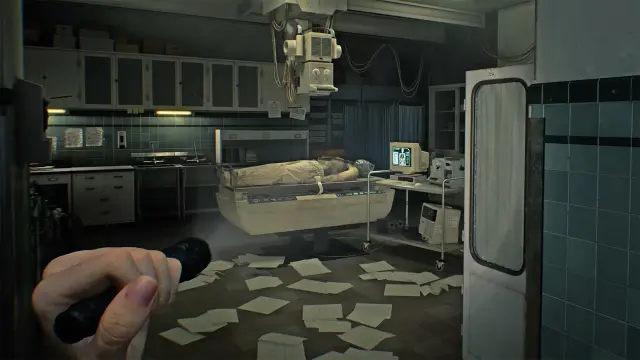 Resident Evil Requiem - Centro de pacientes