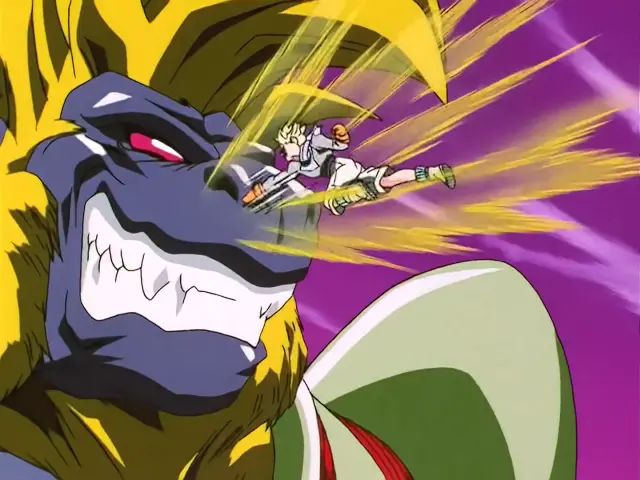 Goku y Pan son salvados por los Guerreros Z de la muerte