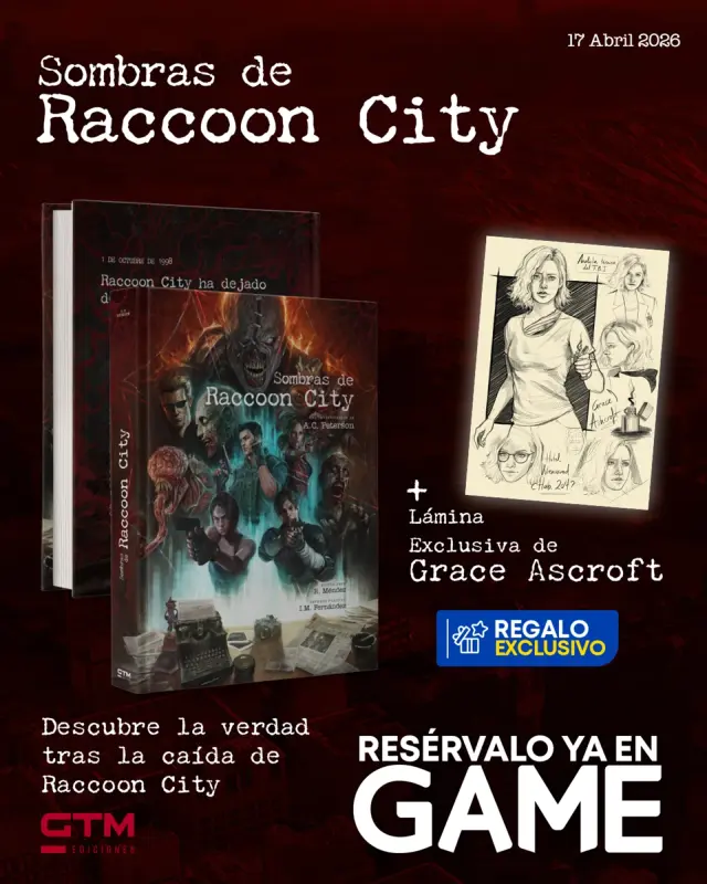 Reserva ya Sombras de Raccoon City y mira el espectacular regalo exclusivo en GAME que te llevas