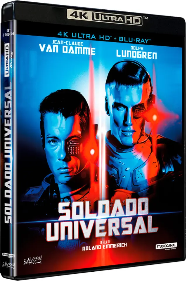 Portada de la edición de Soldado Universal en 4K
