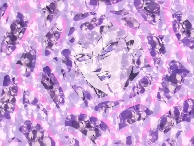 Goku Super Saiyan 4 mata a Baby con un Kame Hame Ha dirigido al sol