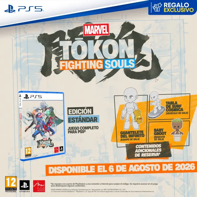Reserva Marvel Tokon: Fighting Souls en GAME y llévate un DLC exclusivo de regalo