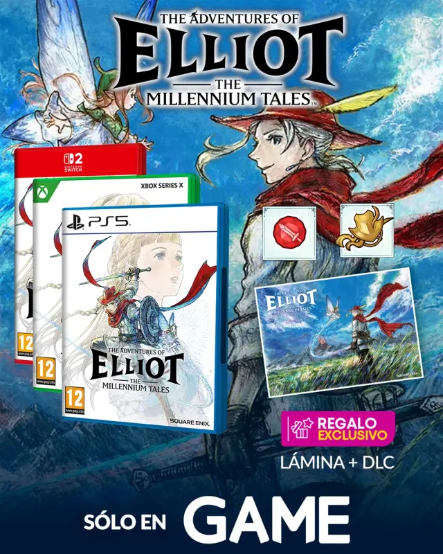 Reserva The Adventures of Elliot: The Millennium Tales y llévate una lámina exclusiva y un DLC como regalos