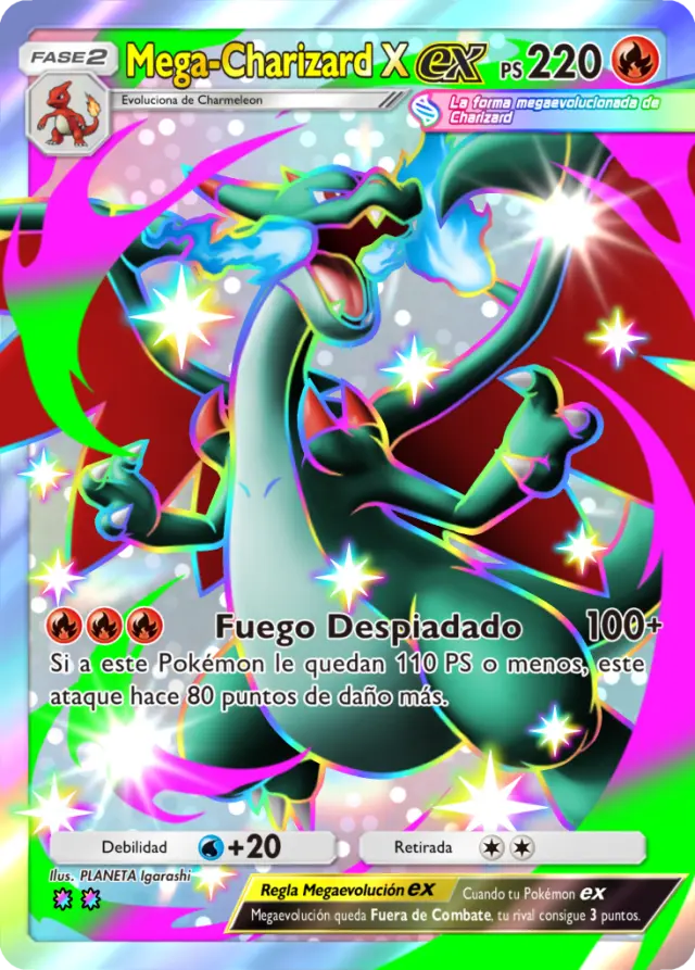 Algunas de las nuevas cartas de Pokémon TCG Pocket: Megavariocolor